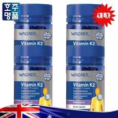 와그너 비타민K2 소프트젤 캡슐 뼈 영양제 4통, 4개, 60정 상품 이미지