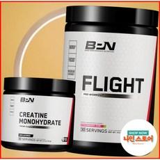 베어 퍼포먼스 뉴트리션 BPN 크레아틴 모노하이드레이트 & 비행 전 운동(스트로베리 키위) 번들 상품 이미지