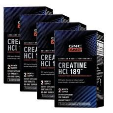 지엔씨 크레아틴 HCl 189 GNC AMP Creatine HCl, 120정, 4개 상품 이미지