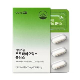 데이즈온 프로바이오틱스 플러스, 30정, 1개 상품 이미지