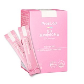 프로스랩 핑크 프로바이오틱스 여성 유산균, 60g, 1개 상세 이미지