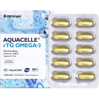 에스엠 마켓 에스엠마켓 엔젯오리진 아쿠아셀 알티지 오메가-3 알티지오메가-3, 30정, 1개 상세 이미지