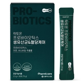 락토온 프로바이오틱스 생유산균 혈당케어 30p 상세 이미지