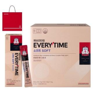 정관장 홍삼정 에브리타임 소프트 + 쇼핑백 세트, 300ml, 1개 상품 이미지