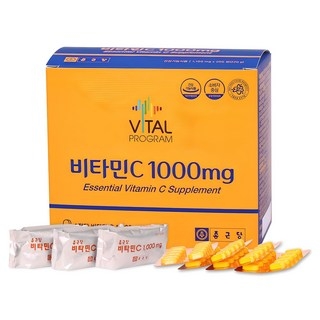 바이탈프로그램 비타민C 1000mg, 200정, 1개 상세 이미지