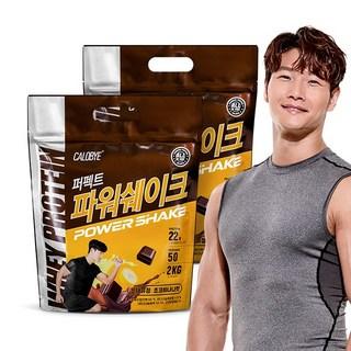 칼로바이 퍼펙트 파워쉐이크 WPC 포대유청 복합 프로틴 파우더 초코바나나맛 상품 이미지