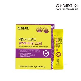경남제약 레모나프렌즈 면역비타민 스틱, 60g, 1개 상세 이미지