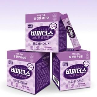 눈처럼녹는 푸르밀 비피더스 스노우 유산균, 1개, 30회분 상품 이미지