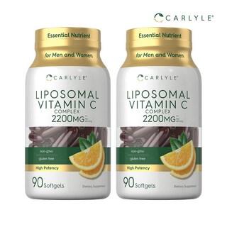 칼라일 리포조말 리포좀 리포솜 비타민C 2200mg 90정 2개, 90정, 2개 상품 이미지