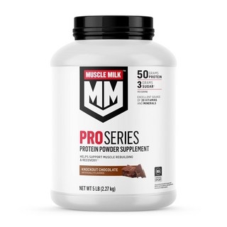 몬스터밀크 Muscle Milk Pro Series 단백질 파우더 50g 노크아웃 초콜릿 32oz2lb 250475 상세 이미지