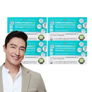 더리얼 100억 유산균 2.0 장용성 프로바이오틱스, 60정, 4개 상세 이미지
