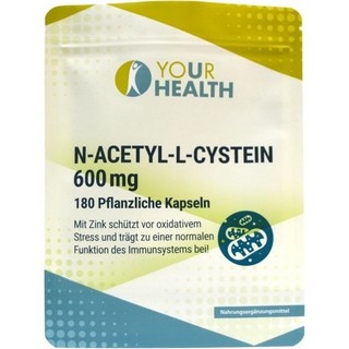 YOUR HEALTH 아연이 있는 식물성 캡슐의 N아세틸L시스테인 600mg 상세 이미지