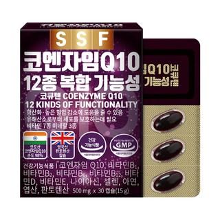 순수식품 코엔자임Q10 코큐텐 비오틴 엽산 아연, 30정, 6박스 상품 이미지