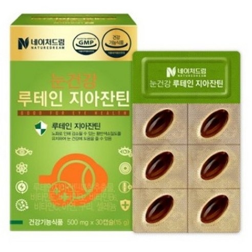 네이처드림 눈건강 루테인 지아잔틴, 30정, 10개 상세 이미지