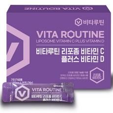 비타루틴 리포좀 비타민C 플러스 비타민D 30p, 30g, 1개 상품 이미지