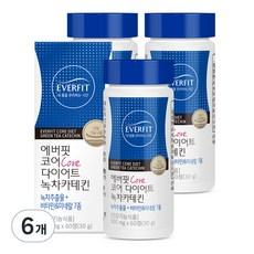 에버핏 코어 다이어트 녹차카테킨, 60정, 6개