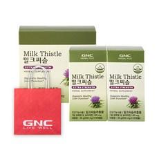 GNCHERBALPLUS 밀크씨슬 36g + 쇼핑백, 120정, 1세트 이미지