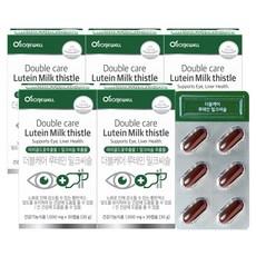 로니웰 더블케어 루테인 밀크씨슬, 30정, 30g, 5개 이미지