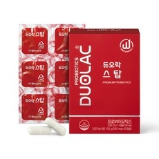 듀오락 스탑 캡슐 유산균, 30정, 1개 상세 이미지