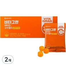 비타그란 비타민C 구미젤리 오렌지맛 15p, 180g, 2개 상세 이미지