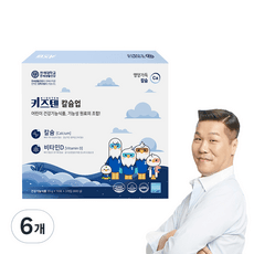 키즈텐 칼슘업 스틱 젤리, 600g, 6개 이미지