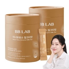 비비랩 이너뷰 효소 밀크티맛 50p, 150g, 2개 상세 이미지