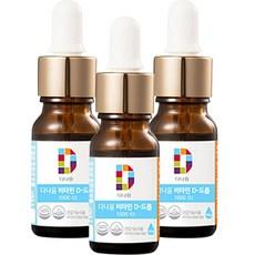 다나음 비타민 D-드롭 1000IU, 9.9ml, 3개 이미지