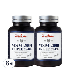 닥터브라이언 MSM 2000 트리플케어, 120정, 6개 상세 이미지