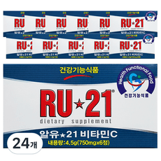 알유 21 비타민C, 6정, 24개 상품 이미지