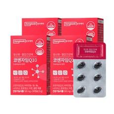 동국제약 항산화 혈압건강에 코엔자임큐텐(Q10) 500mg x 30캡슐 4박스 4개월분, 30정, 4개 상품 이미지