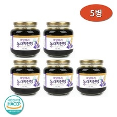 로얄제리 도라지진청 100% 국내산 도라지청 국산 도라지꿀 사포닌 대용량 1000gx5병 상세 이미지