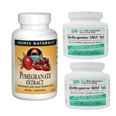 Source Naturals 쏘스내츌럴스 석류 추출물 500mg 바이오리스판스 딤 set, 1.2개, 60정