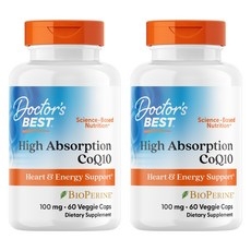닥터스베스트 하이 앱솔션 CoQ10 100mg 베지 캡 비건, 2개, 60정 상세 이미지