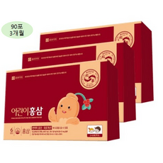 유아홍삼 아이 키즈 종근당건강 어린이 면역력(20ml*90포 3개월)3세~, 3박스 상세 이미지