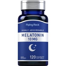 피핑락 고용량 멜라토닌 수면 비타민 10mg 120캡슐, 피핑락 고용량 비타민 10mg 120캡슐 상세 이미지