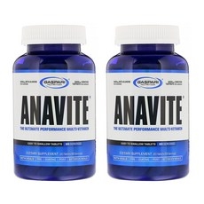 Gaspari Anavite 아나바이트 스포츠 멀티비타민 180 Tabs X 2팩, 180정, 2개 상세 이미지