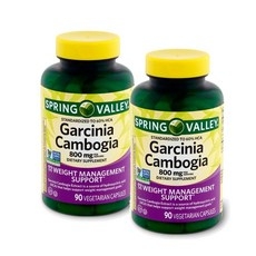 스프링밸리 가르시니아 캄보지아 800mg 캡슐 Spring Valley Garcinia Cambogia, 2개, 90정 상세 이미지