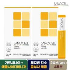 사노셀 사라처럼 다이어트 2박스(4주분) 체지방감소 가르시니아, 2개, 단품, 98g