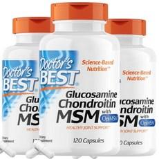 닥터스베스트 글루코사민 콘드로이틴 MSM 캡슐, 120정, 3개 상품 이미지