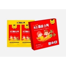 엘뉴트리 키즈 홍삼 스틱 30포(1개월분) / 딸기맛 홍삼젤리 / 어린이 건강식품선물세트, 1개 상세 이미지