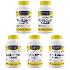 헬시 오리진스 선플라워 비타민 E-400IU, 5개, 120정 상품 이미지
