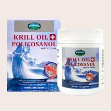 호주 네이쳐스탑 크릴오일 폴리코사놀 180캡슐 크릴오일오메가3 인지질, 1개, 180정 이미지