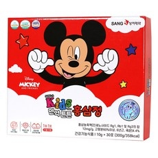 상아제약 Kids Plus 면역튼튼 홍삼정 6년근홍삼 농축액 어린이 홍삼, 1박스, 300g 상세 이미지