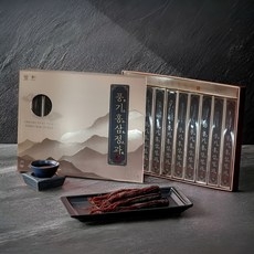 풍기홍삼정과 25g x 10개 선물세트 6년근홍삼 절편 250g, 1개 상세 이미지