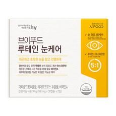 한국야쿠르트 브이푸드 루테인 눈케어, 60회분 이미지