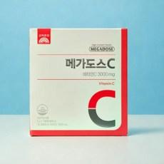 대용량 고려은단 메가도스C 비타민C 고함량 비타민씨 3000mg 100포, 100개, 3g 상품 이미지