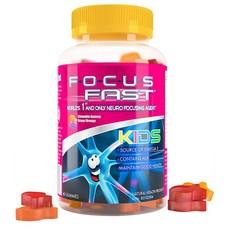 포커스 패스트 키즈 오메가3 60구미 Focus Fast Kids Omega 3, 1개, 60정 이미지