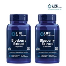 라이프익스텐션 블루베리 추출물 60캡슐 2개, 60정 상세 이미지