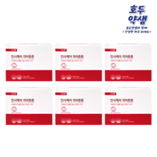 <호두약샘> 인사케어 치아튼튼 이가탄탄 잇몸 출혈 잇몸 염증 시린이 치아형성 칼슘 아연 비타민C 프로폴리스추출물 (칫솔증정), 6세트, 60정 상품 이미지