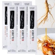 천담지삼 6년근 홍삼정과 6년근 홍삼(홍삼근100%) 절편 어르신 간식 명절 상견례 선물, 6개, 35g